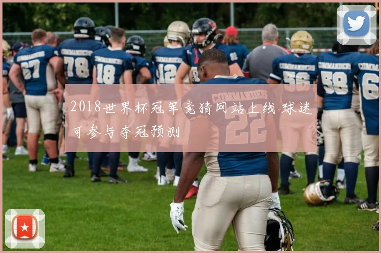 2018世界杯冠军竞猜网站上线 球迷可参与夺冠预测